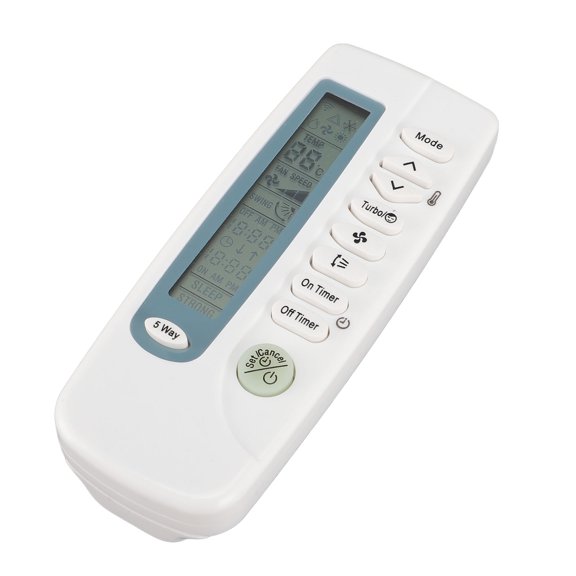 YAHHU Replacement Air Conditioner Remote Control Compatible with ARC-410 ARC-460 ARC-461 Models, Durable ABS Material, Battery Powered Easy Setup Portable Lightweight Design (4.72 inches / 12 cm)