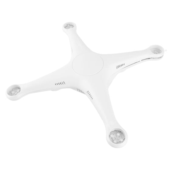 YAHHU Replacement Drone Body Shell Frame & 2pcs Landing Gears Set for Phantom 3 Professional Advanced Quadcopter Aerial Photography White 11.81 inches / 30.00 cm