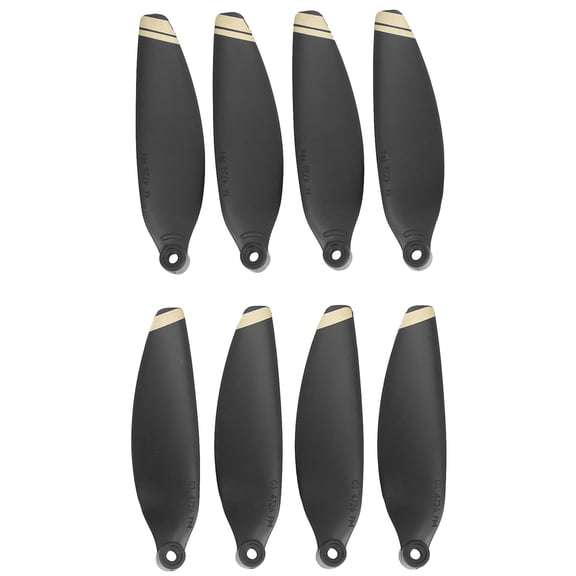 YAHHU Replacement Drone Propellers Fit for DJI Mavic Mini 2, Gold Edge Premium PC Material Blade Accessories Set, 2 Pairs (4 Pieces) with Screws & Screwdriver (2.76 inches / 7 cm)