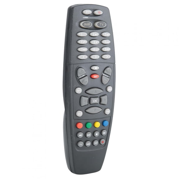 YAHHU Replacement Smart TV Set Top Box Remote Control for Dreambox 800HD 800SE DM800 C/S/SE Series, No Setup Required Dedicated Menu Navigation Keys, Black