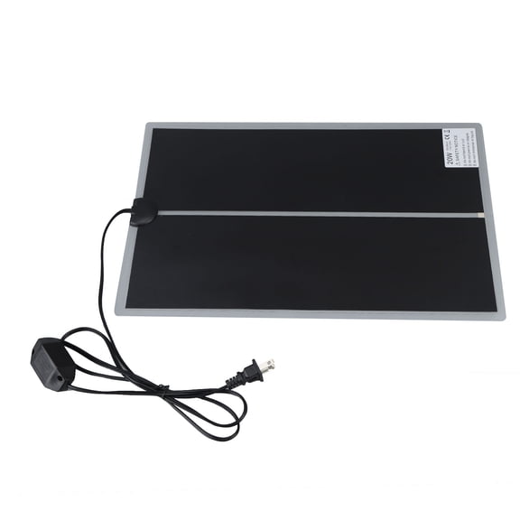 YAHHU Reptile Terrarium Heat Pad Rapid Heating 110V Waterproof Adjustable Temperature Control Under Tank Mat 20W Reliable for Home Living Room Office Habitats