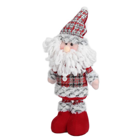 YAHHU Retractable Christmas Innovative Doll Toy Home Decoration for Christmas Birthday Santa Claus, Festive Flannel Ornament Decoration, 4.7in Extensible Height [cite: 11]