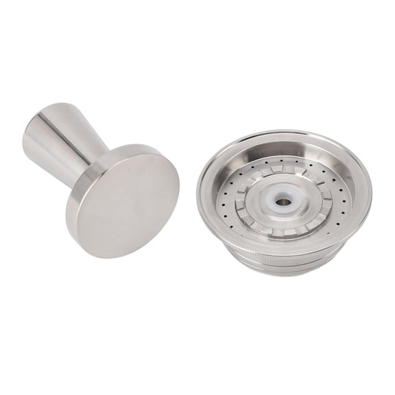 YAHHU Reusable Coffee Capsule Filter for VertuoLine Pop Stainless Steel Refillable Pod 2.3x1.2 inches / 5.76x2.96 cm
