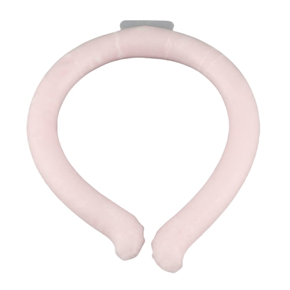 YAHHU Reusable Neck Cooling Tube 18C FastFreeze Wrap for Neck & Shoulders, Pink, S Size, Office & Summer Use