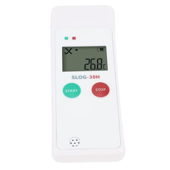 YAHHU Reusable Temperature Humidity Data Logger High Accuracy USB Digital Temperature Recorder with PDF CSV Reports 65000 Groups Storage