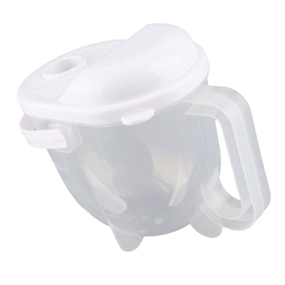 YAHHU Rice Washing Strainer Grains Fruit Washer Multi-Function Rice Washing Tool for Kitchen 7.48 x 4.72 x 6.3 inches / 19 x 12 x 16 cm