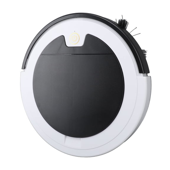 YAHHU Robotic Vacuum Cleaner White - 3-in-1 Sweeping Mopping Robotic Vacuum with Strong Suction, Quiet Operation, USB Rechargeable, and Automatic Obstacle Avoidance for Home 11.8 inches / 30 cm