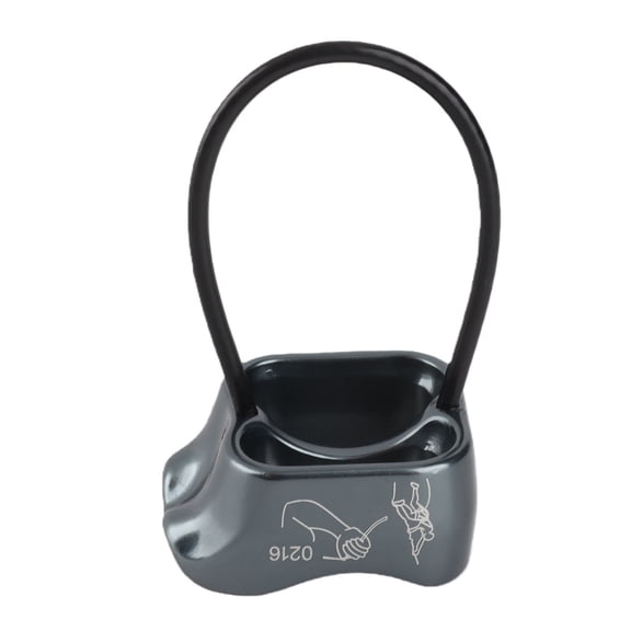 YAHHU Rock Climbing Rappel Belay Equipment Down Device Protector Downhill Descent Control Kit Gun Grey