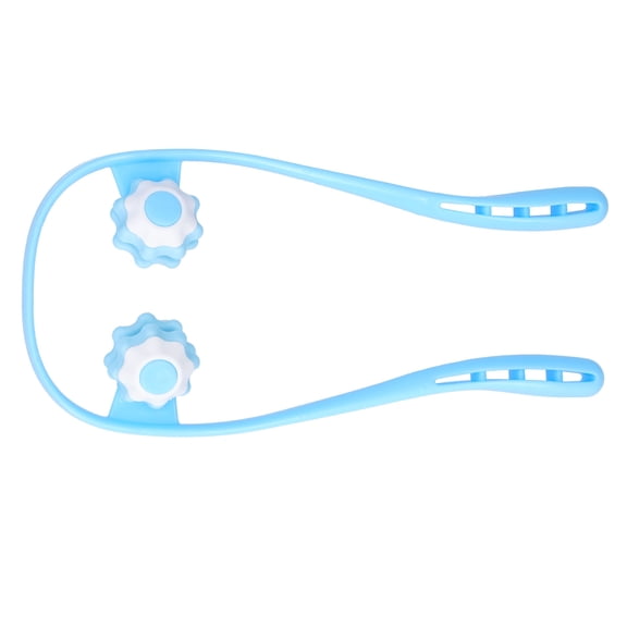 YAHHU Roller Neck Massager UShaped Manual Massager Tool for Neck Shoulder Fatigue Relief and Deep Tissue Relaxation, Handheld Portable Trigger Point Massage Roller for Muscle Tension