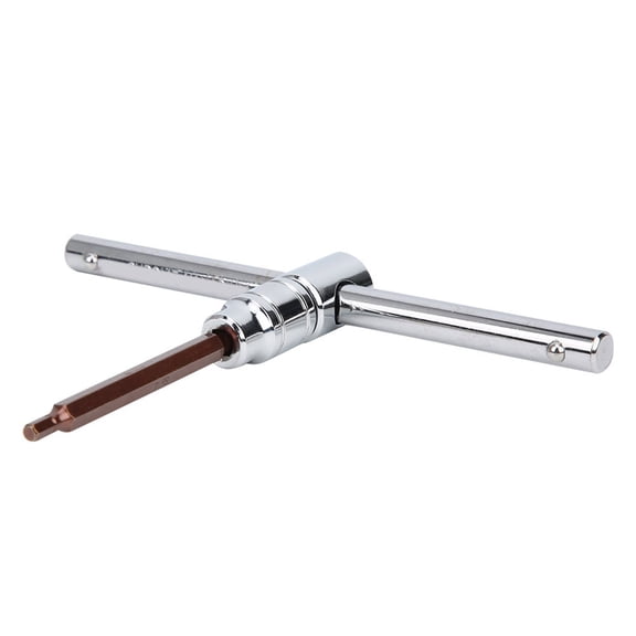 YAHHU Roller Skate Remove Accessories 15.5cm / 6.1 inches T Shape Handle Inline Skating 4mm / 0.2 inches Inner Hex Wrench Maintenance Tool