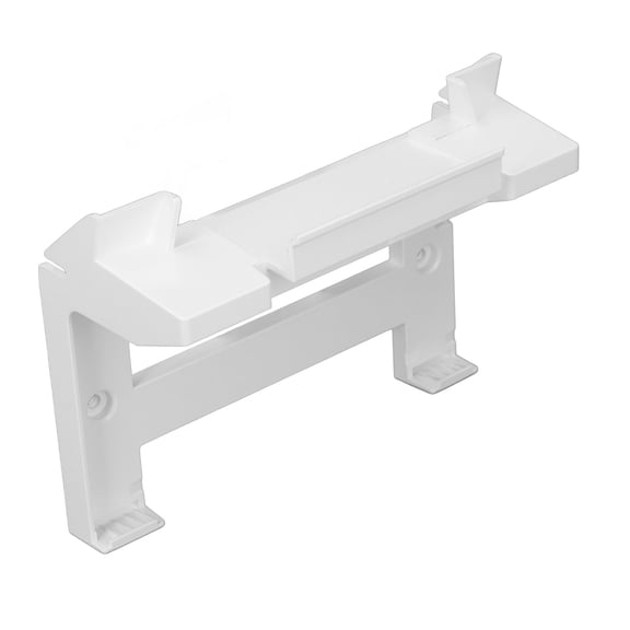 YAHHU Router Mount for Gen 3 Integrated Mesh Router and Power Supply Bracket Wall Mounting Kit Starlink V3 Standard Router Accessories Support 7.48 inches / 19 cm Width White Design