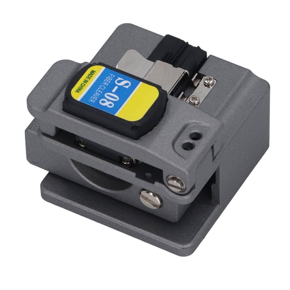 YAHHU S-08 High Accuracy Fiber Optic Cleaver 48000 Cleaves Tungsten Steel Cable Hand Cutter Tool
