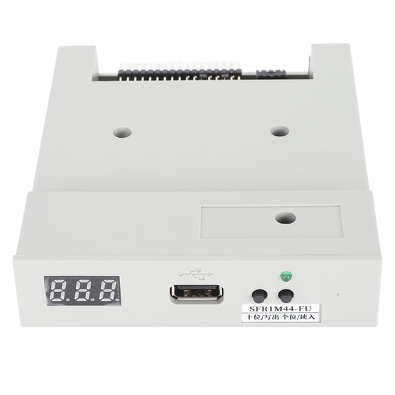 YAHHU SFR1M44-FU Floppy Emulator 1.44MB 32-Bit CPU USB Floppy Disk Drive Emulator for Tajima, Happy, and Other Computerized Embroidery Machines, Upgraded Digital Storage Solution