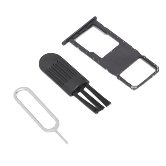 YAHHU SIM Card Tray SD Card Holder Replacement with Thimble Brush for Galaxy A11 A115U A115A S115DL (2.36 inches / 6 cm)