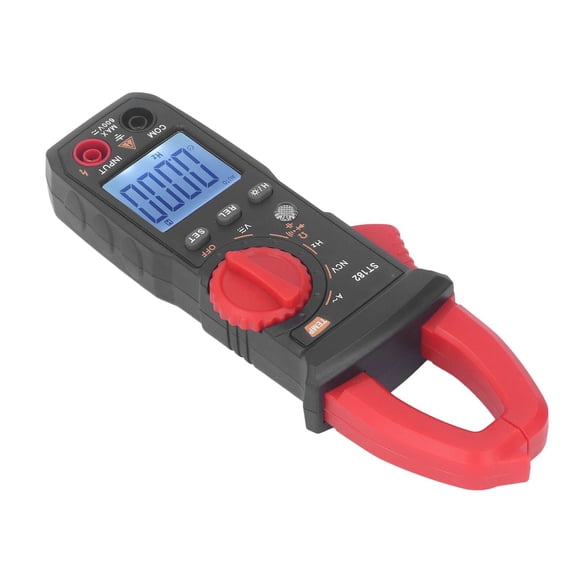 YAHHU ST182 Digital Clamp Meter High Accuracy Multimeter AC Current Voltage Tester With Temperature Measurement, Auto-Ranging Resistance Capacitance Diode Continuity Test Tools For Electrical Repair