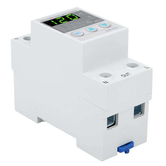 YAHHU SVP912 120VAC Adjustable Self-Recovery Under Voltage Automatic Reset Protection Switch (63A)