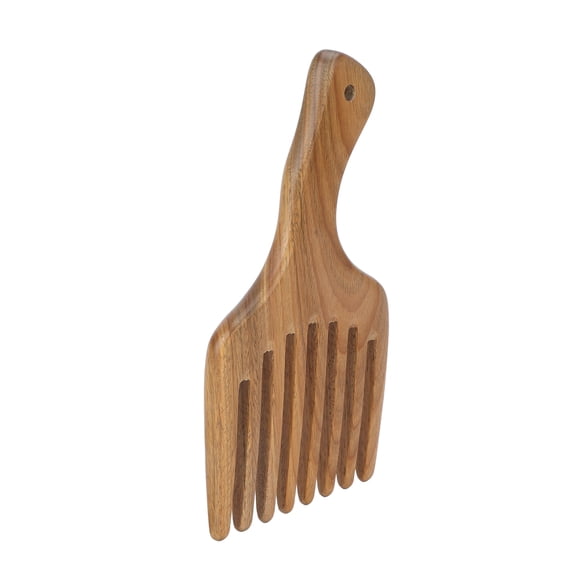 YAHHU Sandalwood Wooden Comb Wide Teeth Anti-Static Hair Detangling Tool 5.91 inches / 15.00 cm Beard Grooming Comb Scalp Massage for Barber Salon