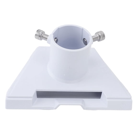 YAHHU Satellite Pipe Adapter Mount Roof Mounting Bracket Kit For Gen 3 Internet Dish, Steel Plastic Weatherproof (7.5x5.9 in / 19x15 cm)