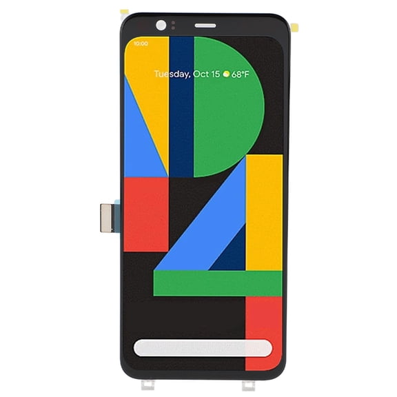 YAHHU Screen Replacement for Google Pixel 4 OLED Display Touch Panel Digitizer Assembly Kit Includes Tool Set Support Fingerprint Recognition 5.7 inches / 14.47 cm