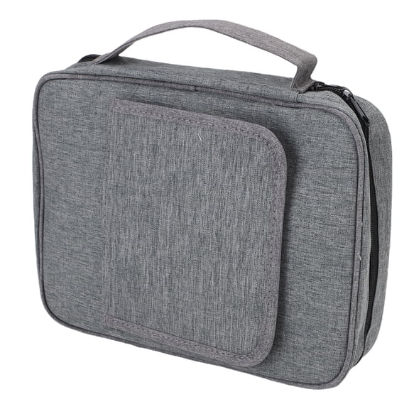 YAHHU Scripture Case Water Proof Oxford Cloth Protective Holder with Built-in Folding Book Stand and Multi Pockets for Pens Notebooks Tablet Religious Bag Organizer 11.0 inches / 27.9 cm