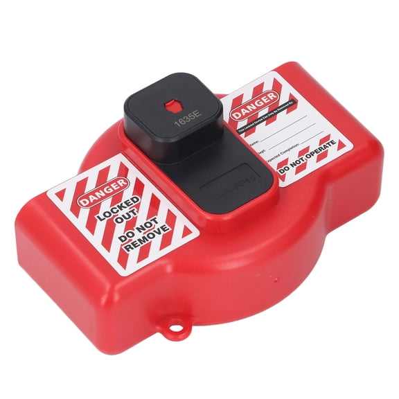 YAHHU SelfLocking Valve Handle Lock for Gate Valves <165mm  Durable PA/ABS, HighTemp Resistant, Precise Key Cylinder, EnergyIsolation Safety