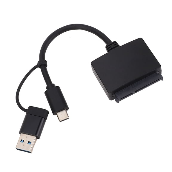 YAHHU Serial ATA to USB 3.1 Type C External Hard Drive Converter Cable 10Gbps Efficient Transfer for 2.5in SSD HDD