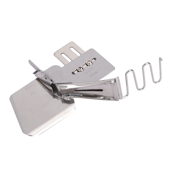 YAHHU Sewing Hemmer 4-Fold Industrial Accessories Tape Binder for Computer Controlled Lockstitch Machine Multi-Function Sewing Machine Parts 32mm / 1.26 inches