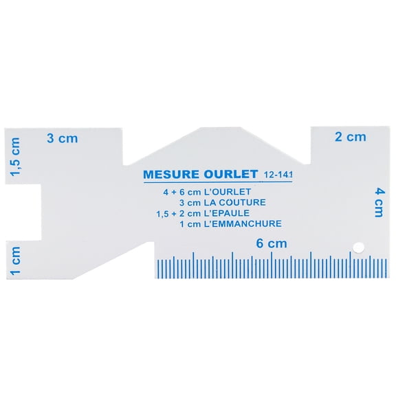 YAHHU Sewing Ruler Aluminium Portable Practical Seam Measuring Gauge Metal Quilting Ruler for Drawing Cutting Pattern Making