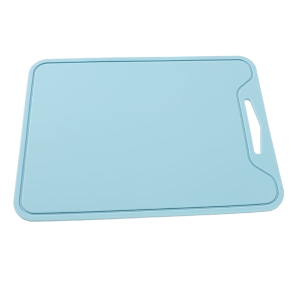 YAHHU Silicone Cutting Board Portable Prevent Slip Stick Proof Dishwasher Safe Chopping Board for Kitchen Camping Picnic Blue 11.7 in / 29.7 cm