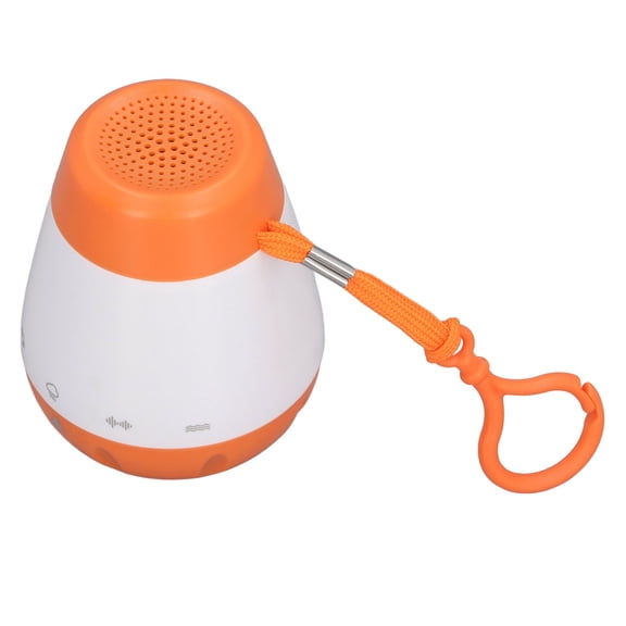 YAHHU Smart Baby White Noise Sound Machine, Voice Detection & Volume Control Soother with Calm Music for Newborns and Toddlers, Rechargeable Sleep Aid Device, White