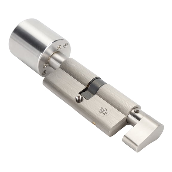 YAHHU Smart Cylinder Lock Fingerprint Bluetooth Unlocking Keyless Entry Door Lock for Security Aluminum Interior Door, 7.48 in / 19.0 cm