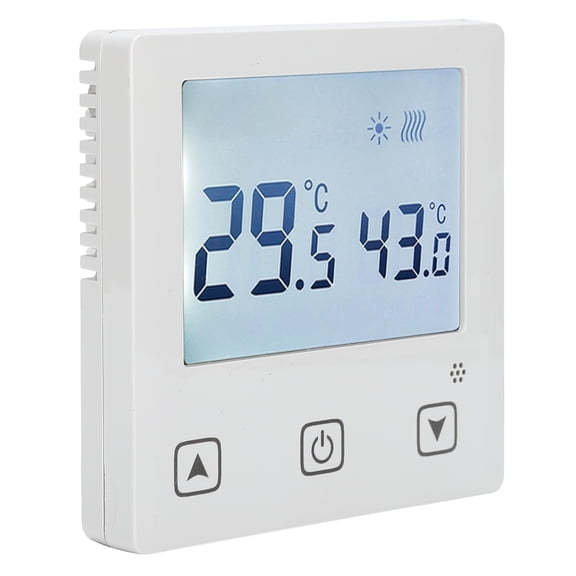 YAHHU Smart Digital AC220V Thermostat for Water Floor Heating and Air Conditioning Temperature Controller with Touch Screen