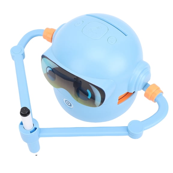 YAHHU Smart Drawing Robot Educational STEM Toy with 100 Learning Cards and 12 Colorful Pens, Built-in 2400mAh Battery