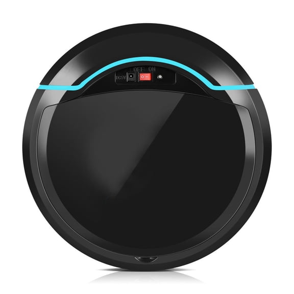 YAHHU Smart Robotic Vacuum Cleaner - USB Rechargeable Auto Floor Sweeping Machine for Hardwood and Marble (9.0 x 9.0 x 2.8 inches / 22.8 x 22.8 x 7 cm)