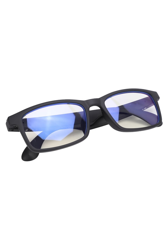 Smart Sound Glasses, Bluetooth 5.3 Audio Glasses with Microphone, Blue Light Filter Touch Voice Assistant for Outdoor Cycling