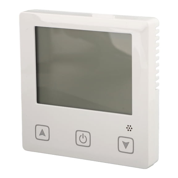 YAHHU Smart Thermostat Electric Heating Digital Intelligent Room Temperature Controller 25A 220V for Home Improvement, Precise Climate Control Device with Clear Display (4.33 inches / 11 cm Size)