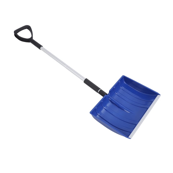 YAHHU Snow Shovel Detachable Lightweight Portable Outdoor Sleigh Shovel with Aluminum Handle for Emergency Car Garden, 47.2 inches / 120 cm, Blue