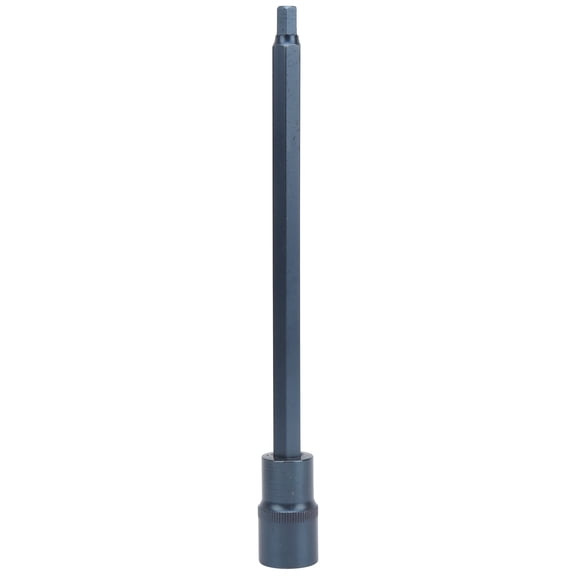 YAHHU Socket Bit Hex 1/2-in Square Interface Quick Wrench S2 Alloy Steel Bluing Hardware H7 Specification 7.9 inches / 200 mm Long for Industrial Mechanics [cite: 8]