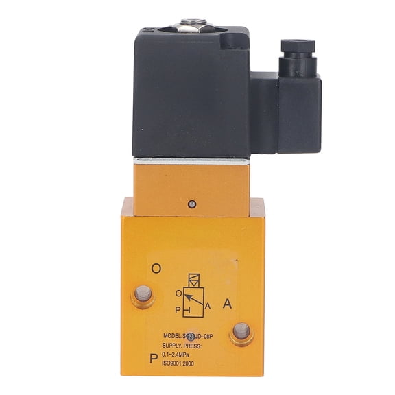 YAHHU Solenoid Valve Inner Guide G1/4in 2 Position 3 Way High Pressure Reversing Valve AC 220V, 0.31 inch / 8 mm Diameter