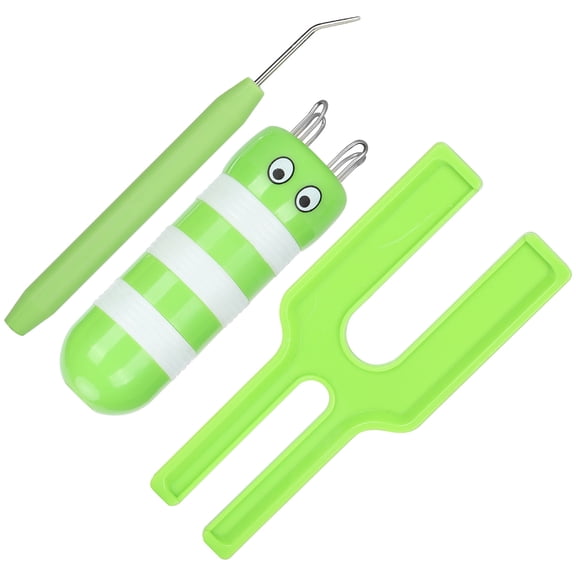 YAHHU Spool Knitter Bee Rope Knitting Tool DIY Manual Mini Loom Set Household Craft Accessories (9.06 in / 23 cm Length)