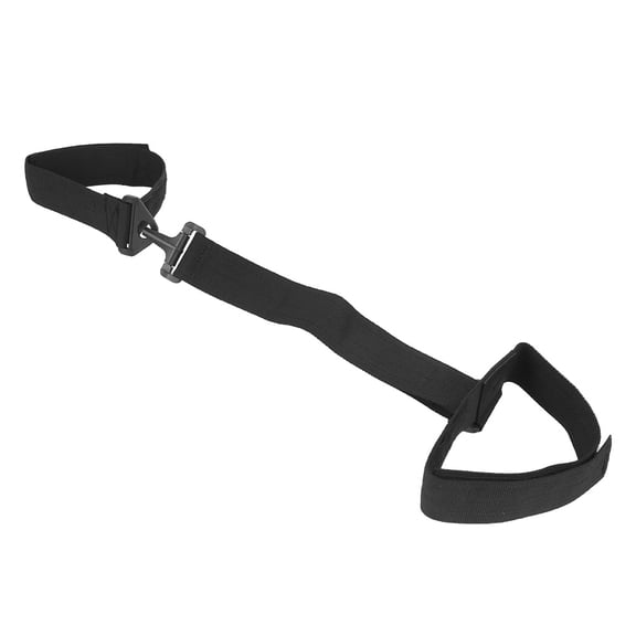 YAHHU Sport Leisure Golf Leg Movement Correct Belt Assist Swing Posture Practice Strap Fit for Beginner, Adjustable Flexible Training Aid, Black (22.8 in / 58 cm)