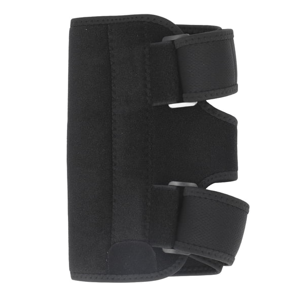 YAHHU Sports Elbow Brace Adjustable Breathable Collision Avoidance Support Sleeve for Tennis, Black (8.66 in / 22 cm)