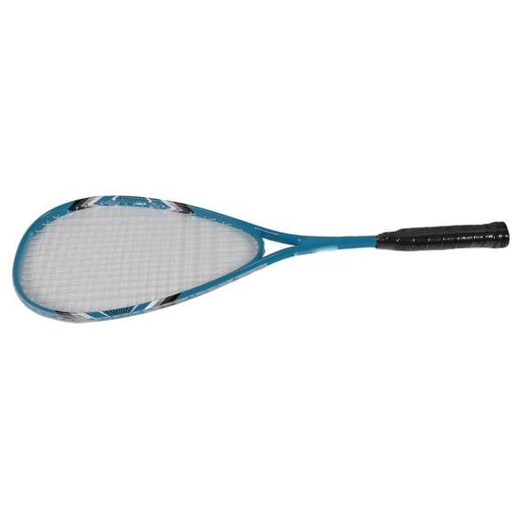YAHHU Squash Racket Carbon Aluminium Alloy Integrated Lightweight Sports Beginner Squash Racket Set for Gym School Playgrounds Blue 26.97 inches / 68.5 cm