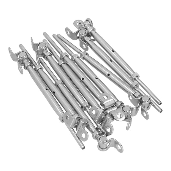 YAHHU Stainless Steel Cable Railing Kit Adjustable Angle Hardware 1/8 inch / 0.32 cm