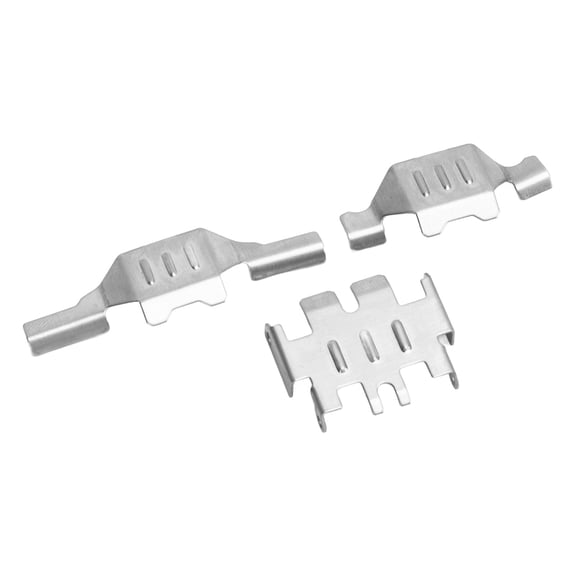 YAHHU Stainless Steel Chassis Armor RC Chassis Armors Set for Traxxas TRX4M 1/18 Upgrade RC Car (4.33 inches / 11 cm)