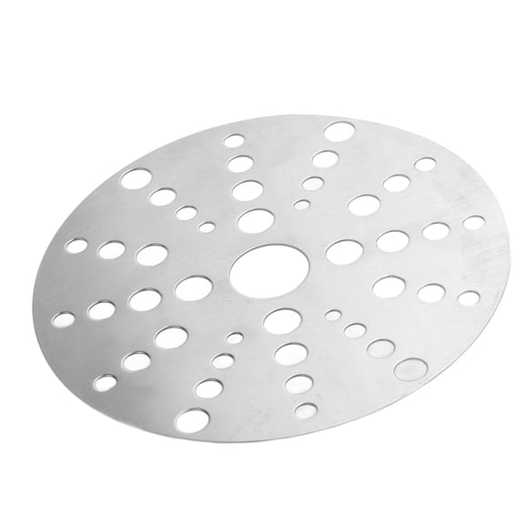 YAHHU Stainless Steel Heat Diffuser Converter Disk for Induction Cooktops, Gas Stoves, Glass Cooktops, Magnetic Cookware Thermal Guide Plate, 7.09 in / 18 cm Diameter