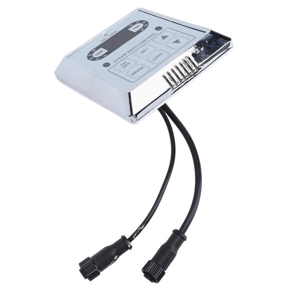 YAHHU Steam Engine Controller Panel Set Professional Efficient Steam Generator Controller Panel with Temperature Sensor 220V Plastic and Stainless Steel for Spa Shower and Bathroom