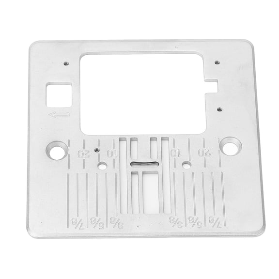 YAHHU Steel Sewing Machine Needle Plate Replacement for Singer 4411, 4423, 4432, 4452, 44S, 6360 (3.07 x 3.03 inches / 7.8 x 7.7 cm)