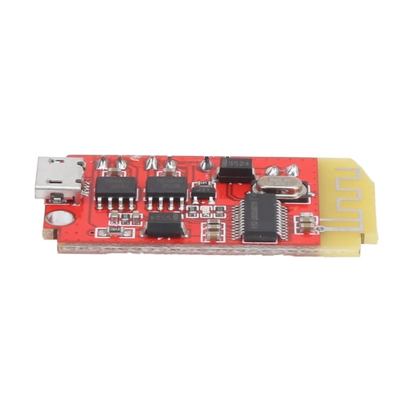 YAHHU Stereo Power Amplifier Module Bluetooth 4.2 5W+5W Audio AMP Board with USB Charging Port (1.6 inches / 40.6 mm)