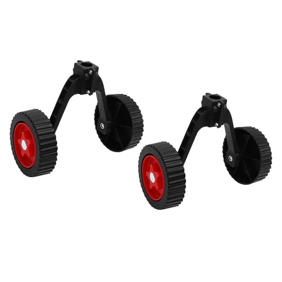 YAHHU String Trimmer Wheel Universal Adjustable Detachable Weed Trimmer Support Wheel Attachment for 0.98 to 1.1 Inch Shaft Tube, 9.1 inches / 23 cm